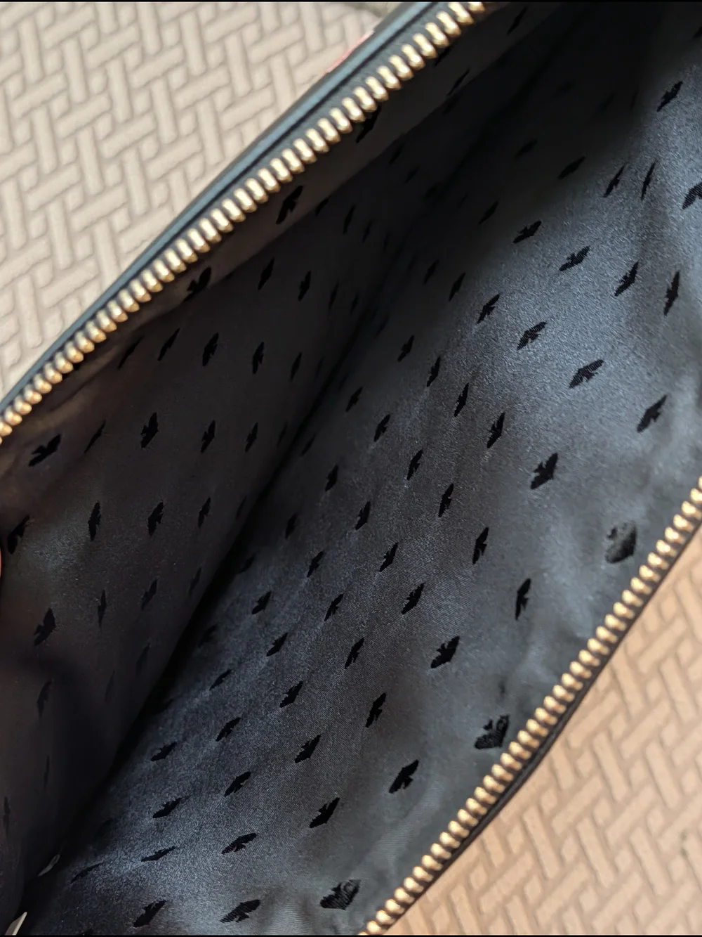 Kate Spade Staci Ditsy Buds Universal Laptop Bag NWOT